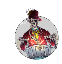 A skeleton badge with text overlay "need help?"
