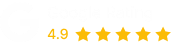 google 5 star transparent background